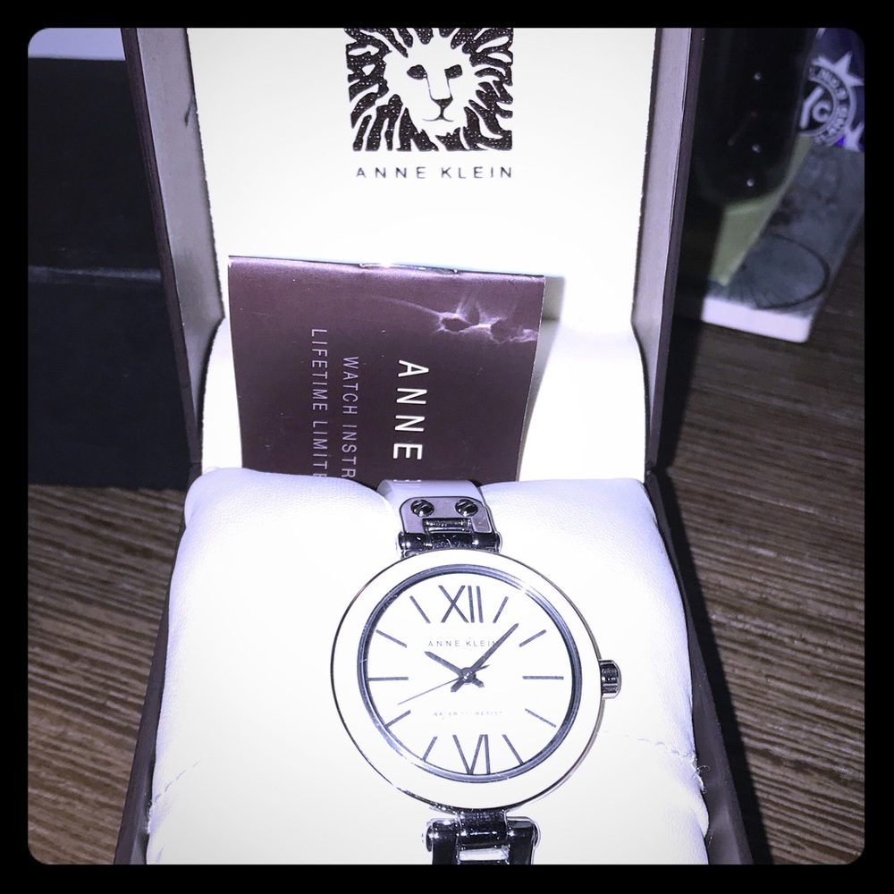 New White Anne Klein Bracelet Watch
